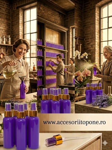 Seturi de flacoane din plastic